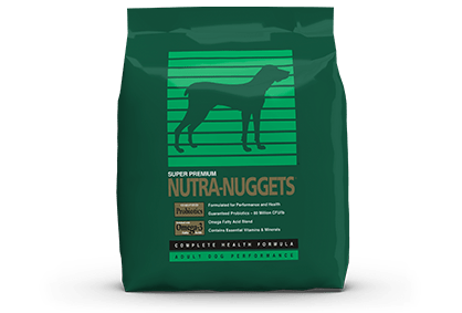 Nutra-Nuggets Performance Dog Bag Front | Nutra-Nuggets