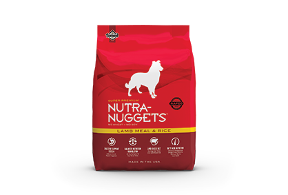 International Lamb Meal & Rice bag front | Nutra-Nuggets