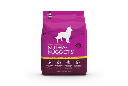International Lite/Senior For Dogs bag front | Nutra-Nuggets