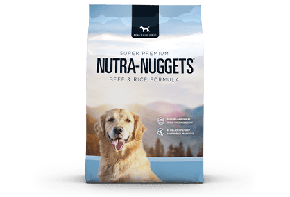 Nutra-Nuggets US Beef & Rice Dog Bag Front | Nutra-Nuggets
